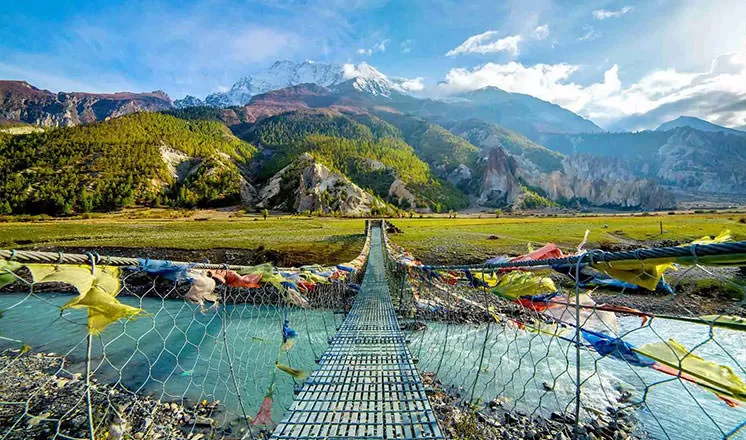 Annapurna Circuit Trek with Helicopter 